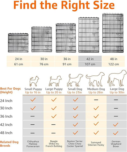 Amazon Basics Foldable Octagonal Metal Exercise Dog Playpen, Indoor/Outdoor - Image 4