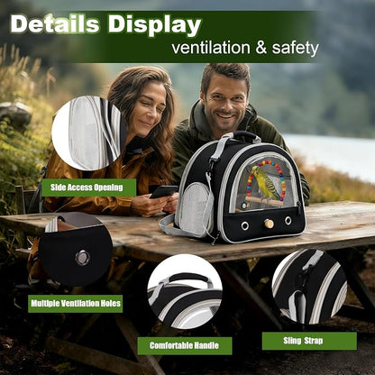 Portable Parrot Travel Cage Carrier - Image 5