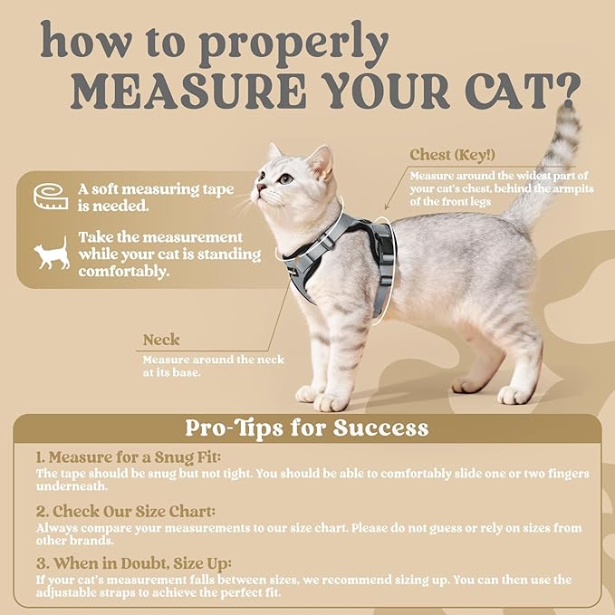 rabbitgoo Cat Harness and Leash - Image 2