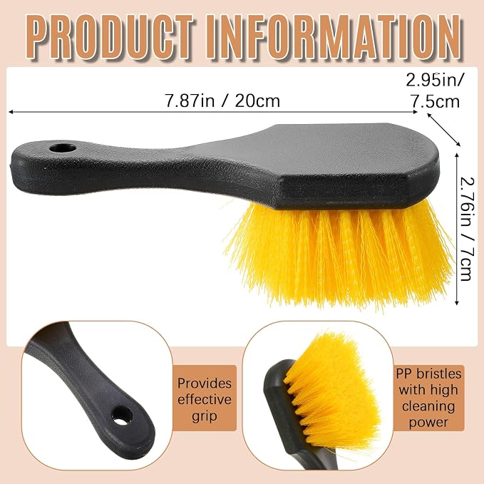 2 Pcs Bird Bath Cleaning Brush Hard Bristle Stiff Bristle Brush - Image 2