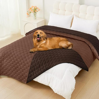 Smiry Waterproof Dog Bed Cover Blanket, Soft Reversible Pet Blanket, Washable by Smiry