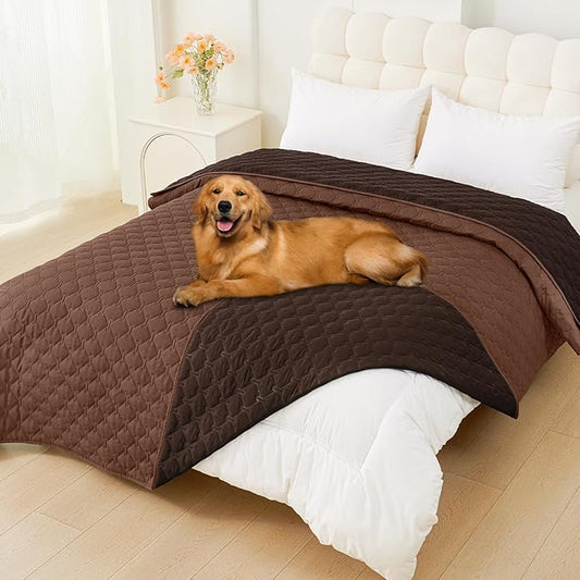 Smiry Waterproof Dog Bed Cover Blanket, Soft Reversible Pet Blanket, Washable by Smiry