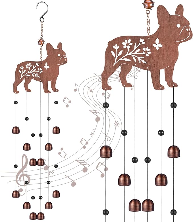 24 Inch Metal Wind Chimes Decor by Cinnvoice