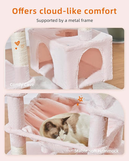 Taoqimiao Cat Tree 71-Inch, Cat Tower - Image 6