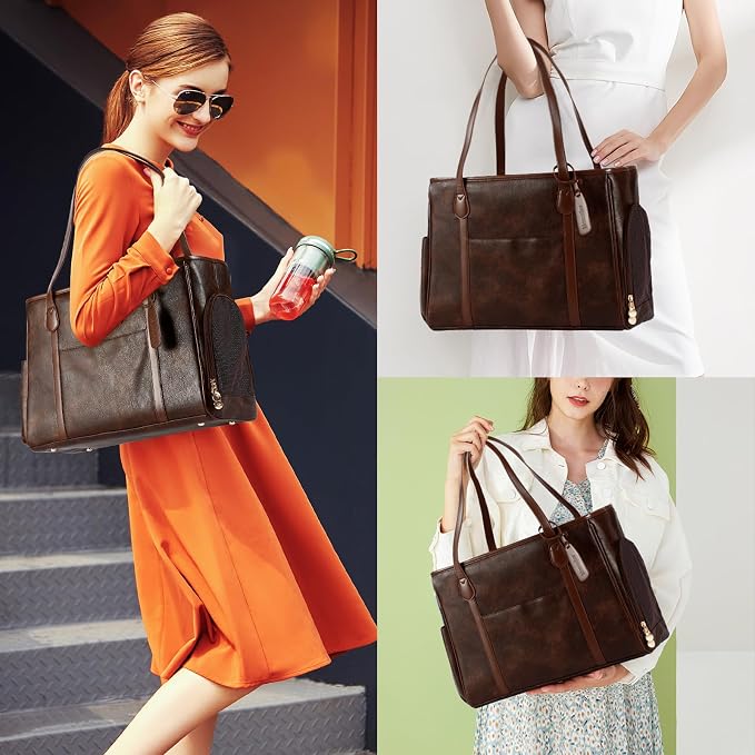 Stylish Dog Purse Carrier, Leather Pet Carrier Bag - Image 6