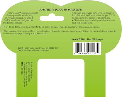 Pet Qwerks Dinosaur BarkBone - Image 2