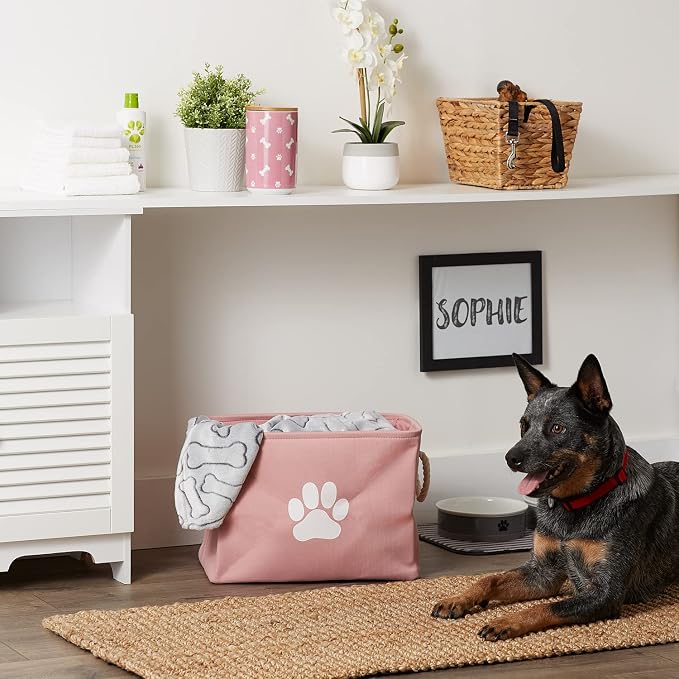 Bone Dry Pet Storage Collection Collapsible Bin, Medium Rectangle - Image 6