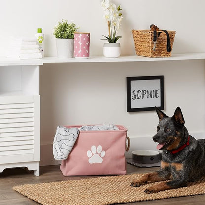 Bone Dry Pet Storage Collection Collapsible Bin, Medium Rectangle - Image 6