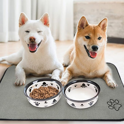 Sinland Microfiber Extra-Large Pet Food Mat Dog Feeding Mat Pet Bowl Mat - Image 6