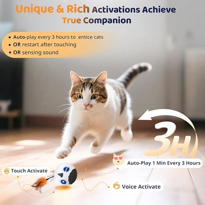 ORSDA Cat Ball Toys, Interactive Cat Toy - Image 2