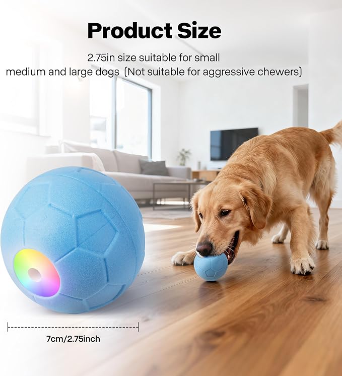 Pet Prime Interactive Dog Ball Toy, Automatic Rolling Ball - Image 6