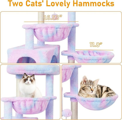 KIYUMI Cat Tree Cat Tower Condo - Image 4