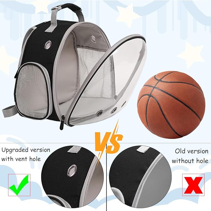 Guinea Pig Backpack, Space Capsule Bubble Window Small Animal Backpack - Image 4