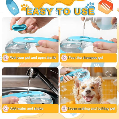 3Pcs Dog Bath Brush, Dog Scrubber - Image 6