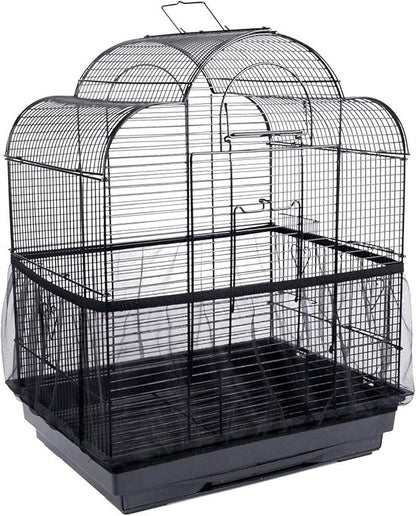 Universal Bird Cage Seed Catcher, Seed Catcher Guard Net Cover, Parrot Nylon - Image 7