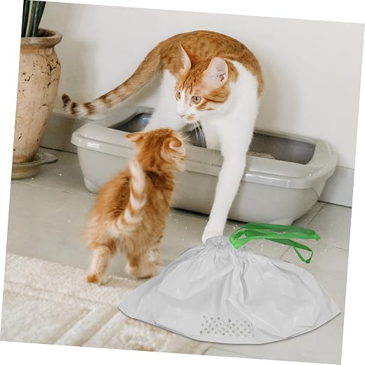 7pcs Cat Litter Filter Bags Easy to Use Pet Waste Pick-up Supplies - Image 6