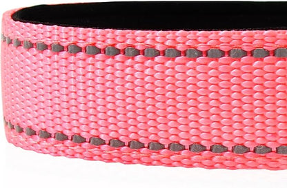 Joytale Reflective Dog Collar, Soft Neoprene Padded, Metal D-Ring, Nylon Pet - Image 4