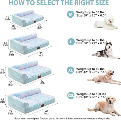 BFPETHOME Orthopedic Dog Beds for Large Dogs-Waterproof Sofa Dog Bed - Image 5