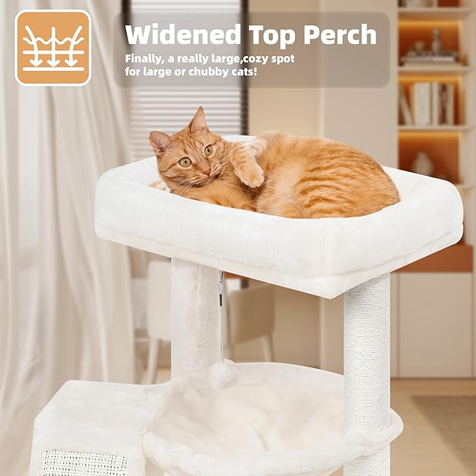 YOUPET Cat Tree with Cat Scratching Post - Image 4