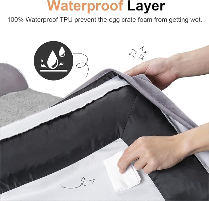 Medium Large Dog Bed Orthopedic Washable: Beds Bolster Medium Large Sized Dog - Image 4