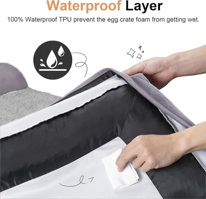 Small Dog Bed Orthopedic Washable: Beds Bolster Small Sized Dogs Bed Egg Crate - Image 4