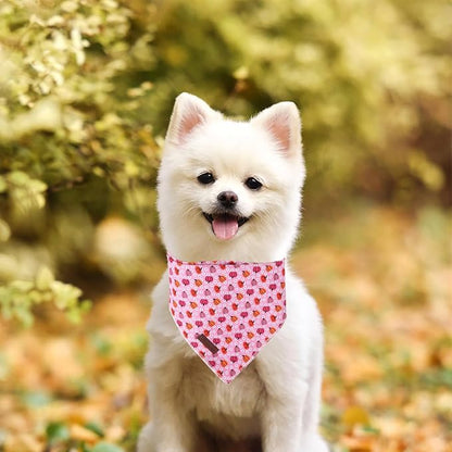Halloween Pumpkin Dog Bandana, Halloween Triangle Bid Scarf - Image 5