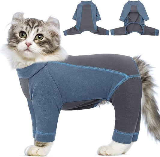 SUNFURA Hair Sticky Cat Clothes, Cat Sweater by SUNFURA