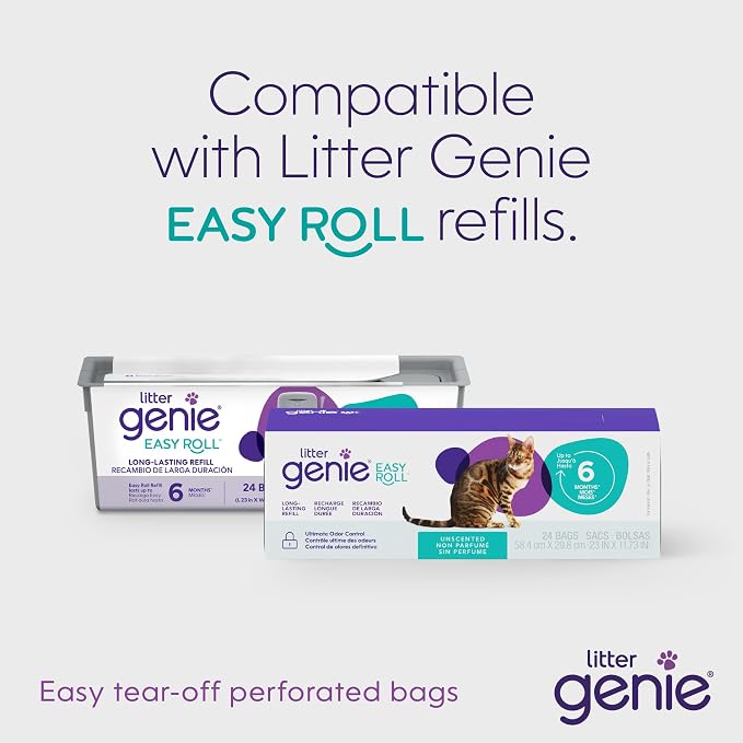 Litter Genie Platinum Pail Made of Durable Stainless Steel Includes 1 Easy Roll - Image 10
