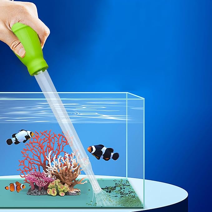 Manual Water Changer Fish Tank Cleaner Coral Feeder Universal Lightweight - Image 4