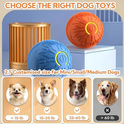 Interactive Dog Toys Dog Balls, Durable Motion Activated Automatic Rolling Ball - Image 3