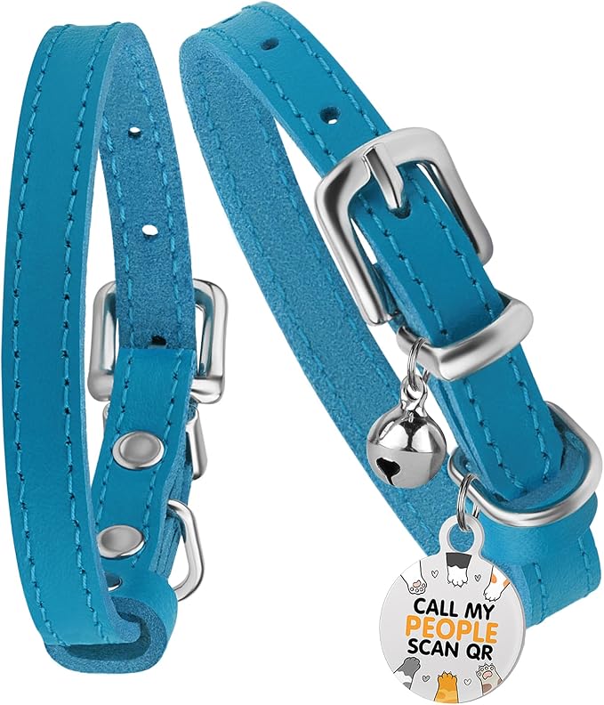 BRONZEDOG Leather Cat Collar - Image 6