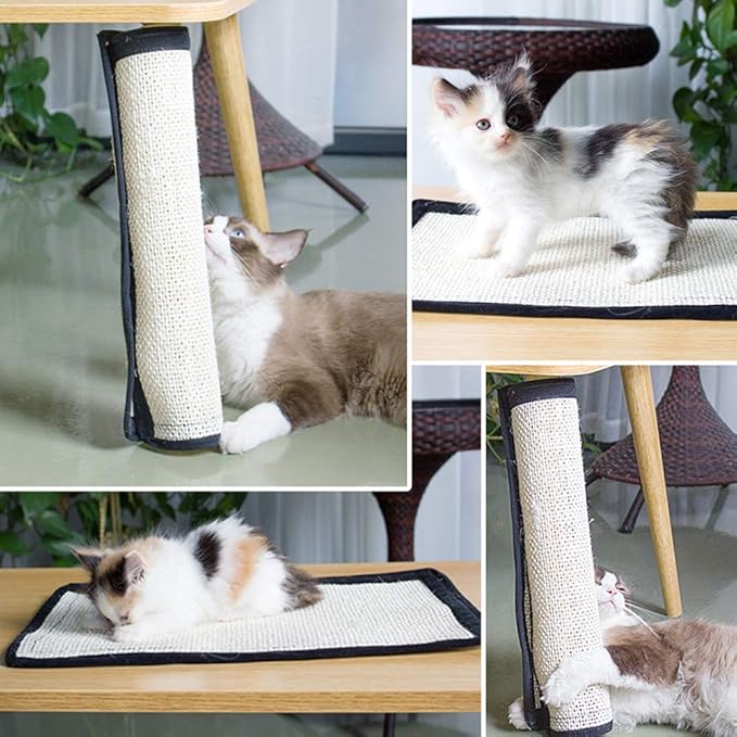 HAOZAIKEJI Cat Scratcher Mat, Heavy Duty Couch Guard, Protecting Furniture - Image 8
