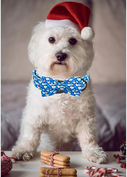 Christmas Dog Collar, Cotton Winter Dog Collars - Image 6
