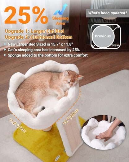 Happi N Pets New Cloud Cat Tree Tower, Cat Scratching Post - Image 6