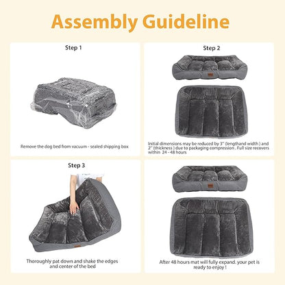 Orthopedic Dog Bed for Extra Large Dogs - Image 4