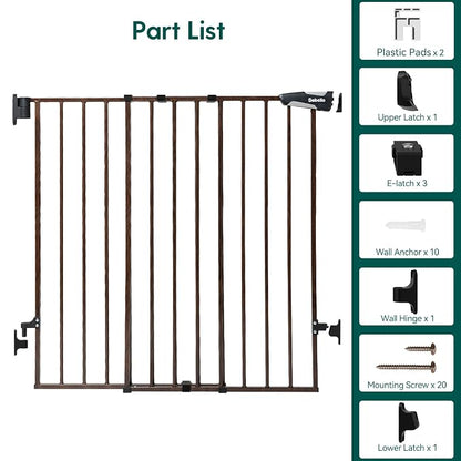 Babelio 34" Extra Tall Baby/Dog Gate - Image 7
