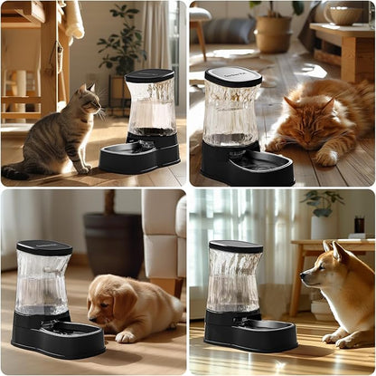 Gardner Pet Automatic Dog Water Dispenser Gravity Stainless Steel Water Waterer - Image 5