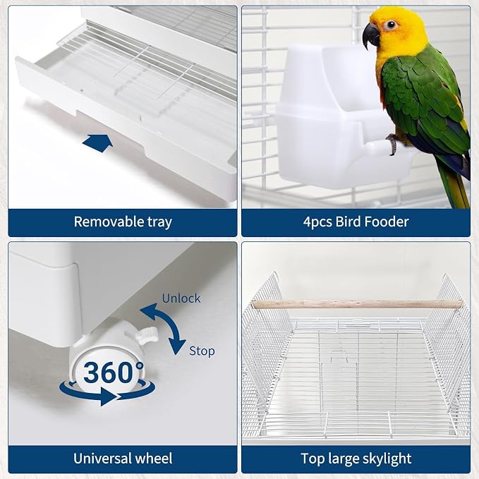 GarveeHome Small Bird Cage - Image 4