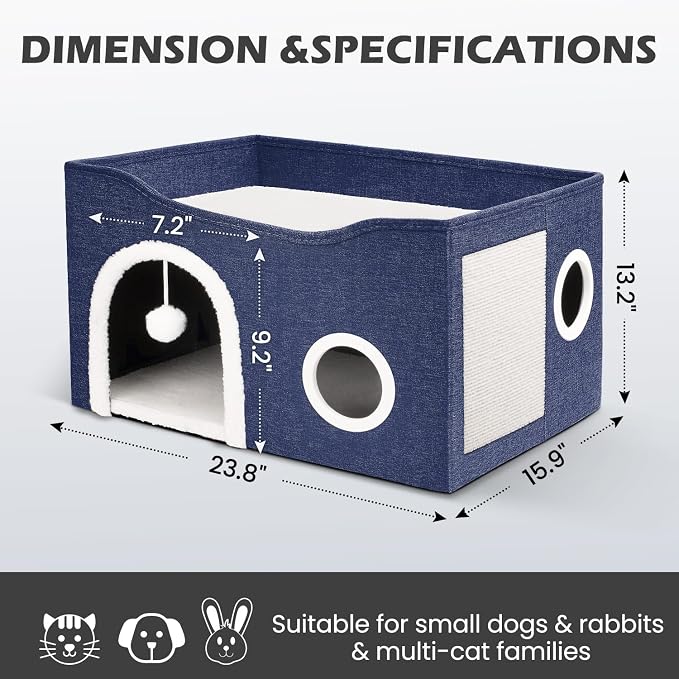 Heeyoo Cat House for Indoor Cats - Image 3