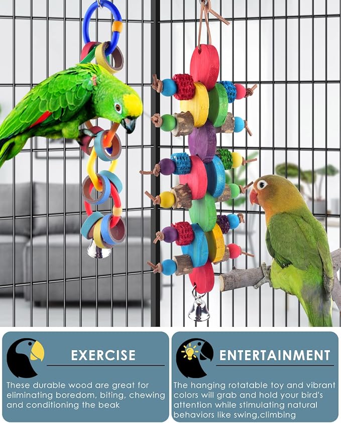 Bissap 2 PCS Bird Chew Toys - Image 4