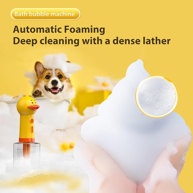 Electric Dog Shampoo Dispenser & Foam Sprayer – Automatic Dog Soap Dispenser - Image 2