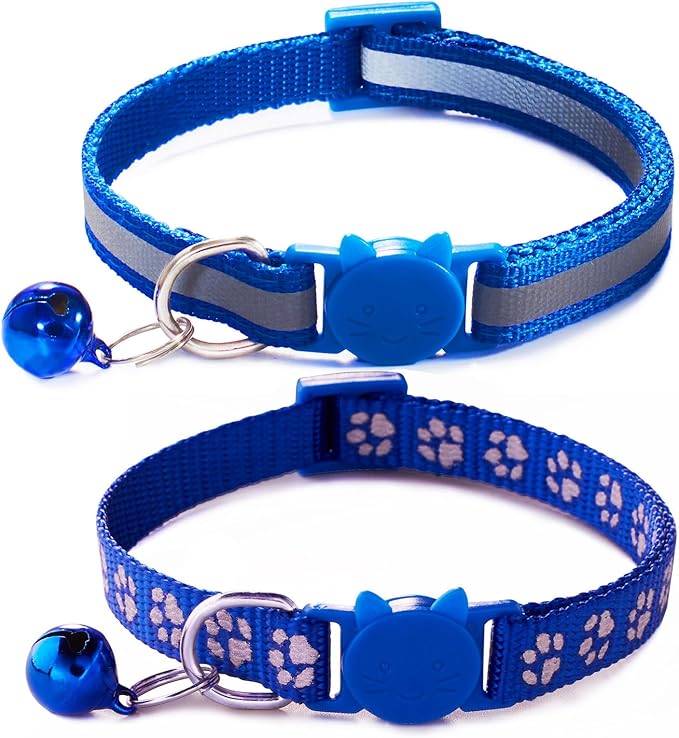 Blue Break Away Cat Collar by HimyBB