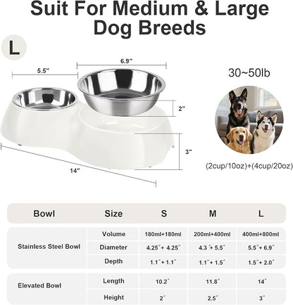 Elevated Dog Bowls Set - Image 2