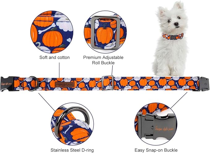 Unique style paws Dog Collar Metal Buckle Collar - Image 2