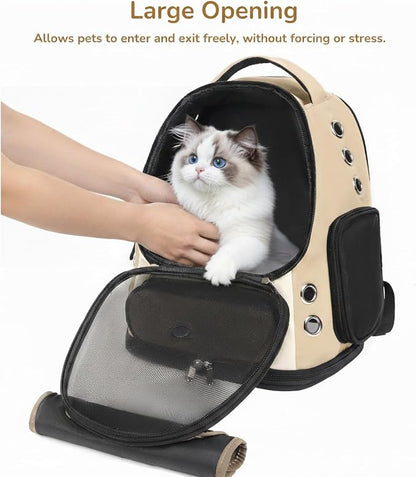 Cat Backpack Carrier, TSA Airline Approved Pet Travel Bag - Image 3
