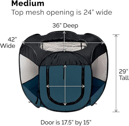 Furhaven Pop Up Playpen Pet Tent Playground - Image 2