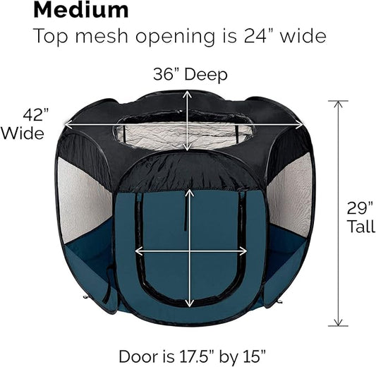 Furhaven Pop Up Playpen Pet Tent Playground - Image 2