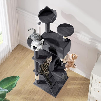 MoNiBloom 60 Inch Cat Tree Tower - Image 8