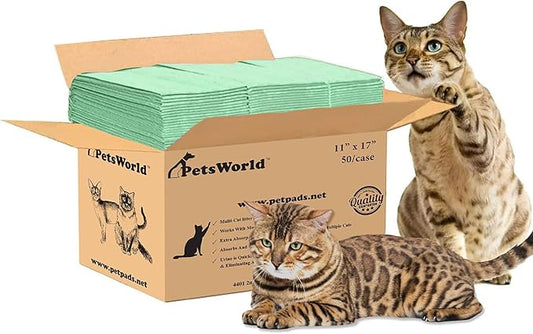 PETSWORLD Multi Cat Pad Refills by PETSWORLDsupplyforpets