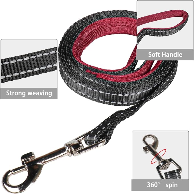 YIMEIS Dog Harness and Leash Set, No Pull Soft Mesh Pet Harness, Reflective - Image 5